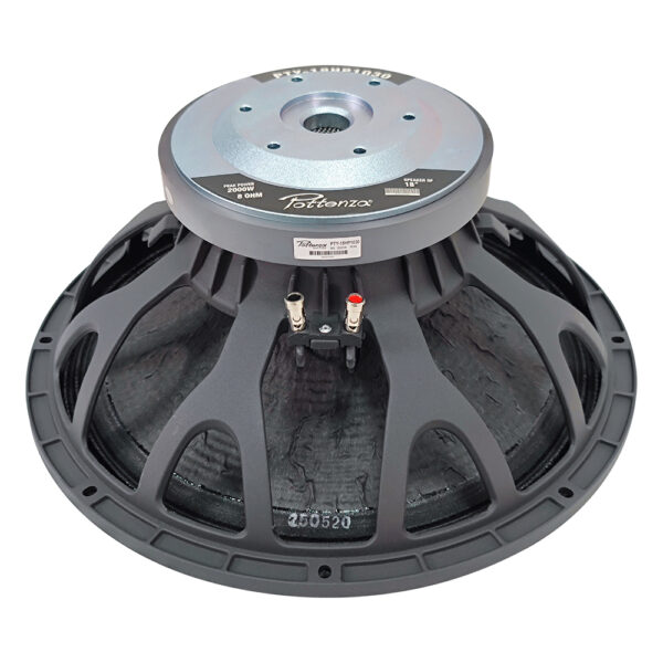 PTY-18HP1030 PARLANTE 18" (DIAM. DE BOBINA 4") FERRITA 8 OHM 2000W «POTTENZA»