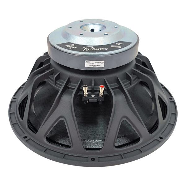 PTY-18HW1070 PARLANTE 18" (DIAM. DE BOBINA 4") FERRITA 8 OHM 2000W «POTTENZA»