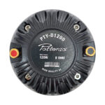 PTY-D1200 DRIVER (DIAM. DE GARGANTA 1" DIAM. DE BOBINA 1.3") FERRITA 8 OHM 120W C/ ROSCA «POTTENZA»