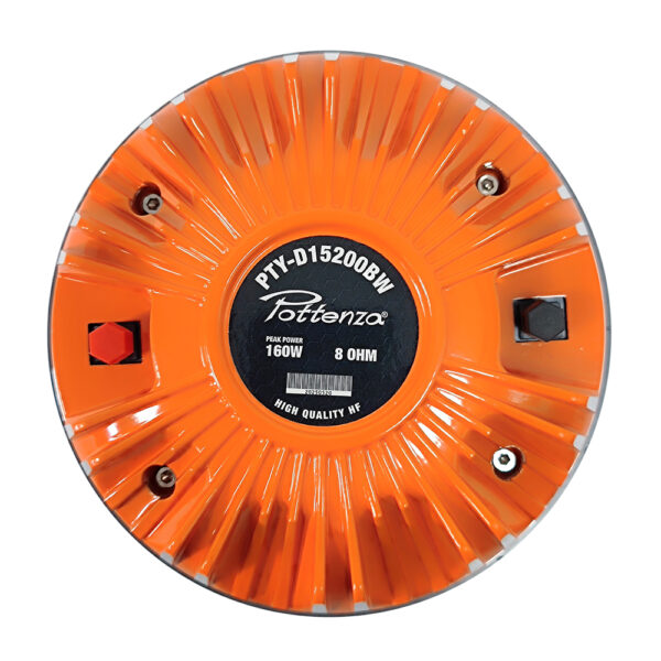 PTY-D15200BW DRIVER (DIAM. DE GARGANTA 1.5" DIAM. DE BOBINA 3") FERRITA 8 OHM 160W «POTTENZA»