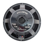 PTY-L18P400 PARLANTE 18" (DIAM. DE BOBINA 4") FERRITA 8 OHM 1400W «POTTENZA»